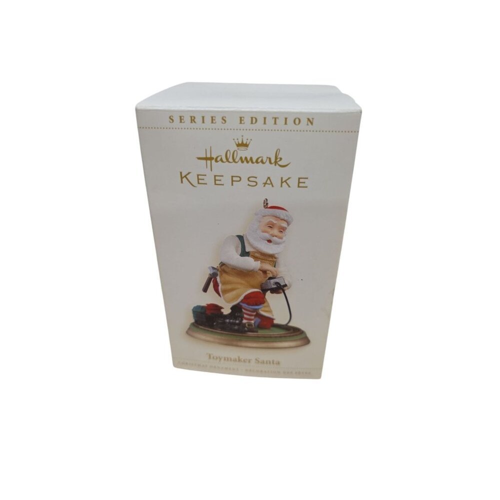 Hallmark Ornament 2006 - Toymaker Santa 3in Approximate Christmas Holiday